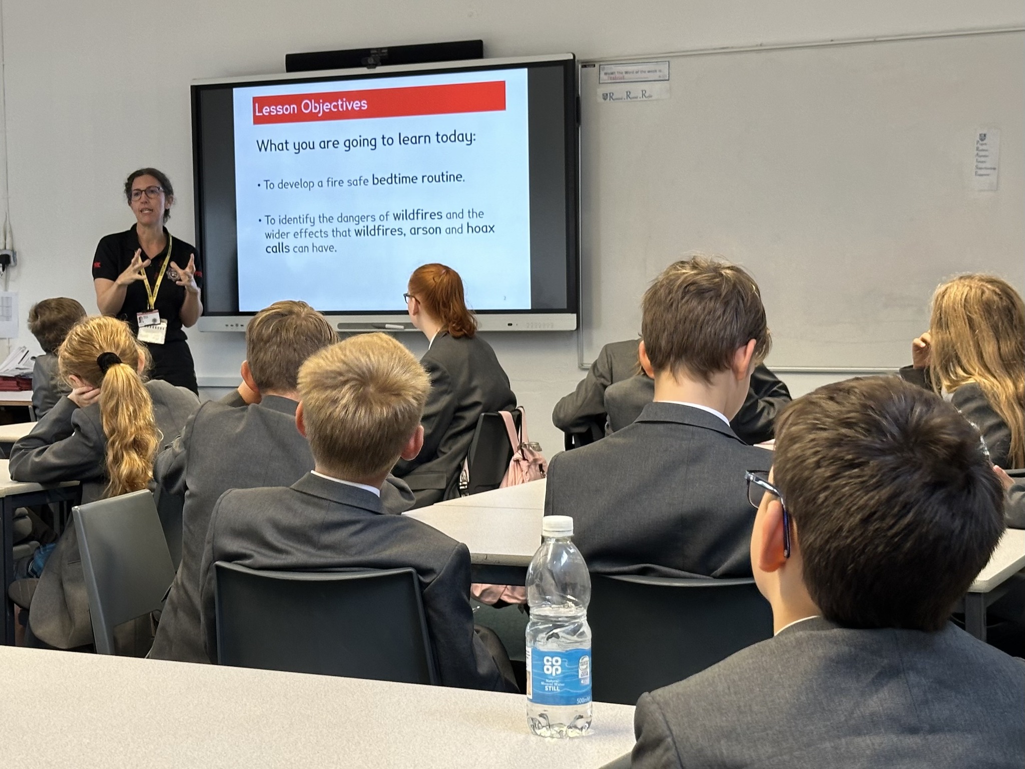 Students in classroom